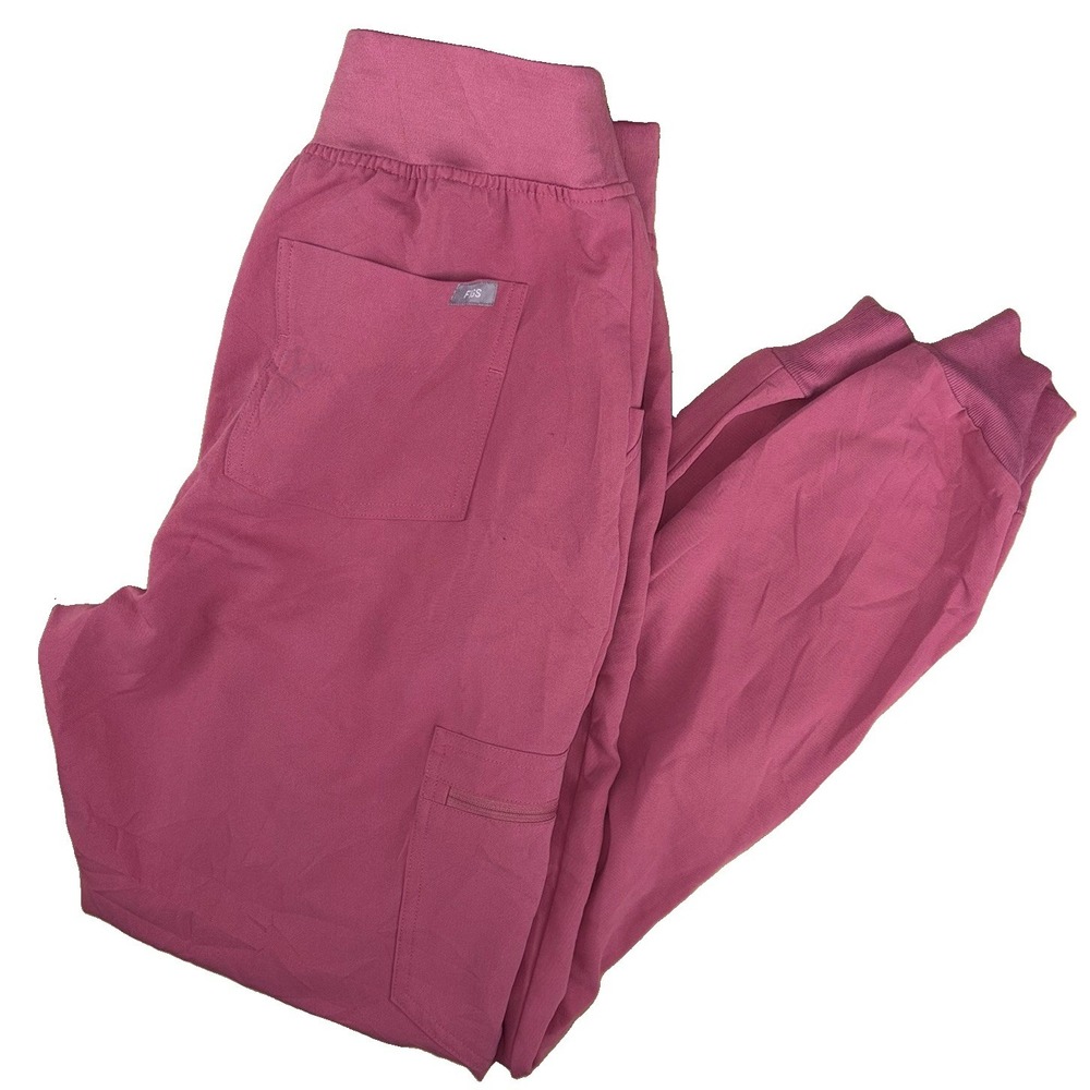 FIGS Womens Zamora Jogger Scrub Pants Rose Quartz Small Limited Edition Rare
